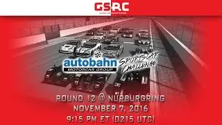 Autobahn Motorcar Group Sportscar Challenge - Season 4 Round 12 - Nurburgring