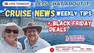 Black Friday Travel DEALS + This Week&rsquo;s Cruise Headlines | LIVE with Deb & Matt