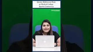 Spooky Halloween Party at Medical College Sparks Controversy #doctors #halloween #halloween2024