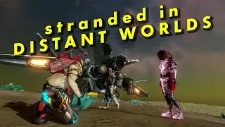 We got off the Carrier in Distant Worlds! | Elite Dangerous