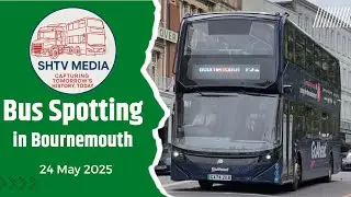 Buses in Bournemouth 24 May 2025