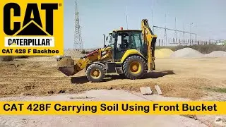 caterpillar428F backhoe excavator loader working in a construction site #jcb #backhoe #excavator