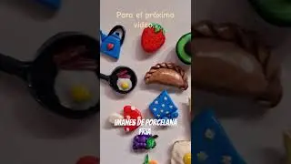 Adelanto ! Como hacer imanes de porcelana fria! 😃🔥😍 #diy #tutorial #craft