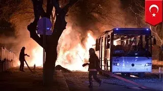 Turkey blast: 28 killed after car bomb targets military buses in Turkish capital - TomoNews