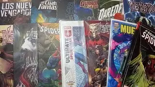 Cómic Compras Spiderman, daredevil, Venom Marvel premiere, Marvel saga, panini latam