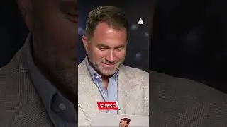 Эдди Хирн не мог скрыть смеха 🤣 #dadjokes #eddiehearn #matchroomboxing #funny #boxing