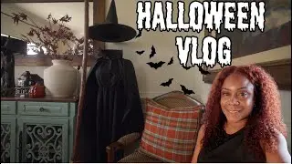 Halloween vlog | More decorating updates