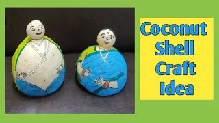 #DIY Coconut shell Craft Ideas  #coconutshell #CoconutShellCraft
