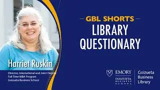 GBL Shorts: Library Questionary with Harriet Ruskin