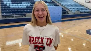 Interview: Janey Baker of China Spring signs with Texas Tech (Nov. 18, 2025)