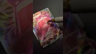 3D Pok&eacute;mon Card Gengar VMax made from real Pok&eacute;mon Cards