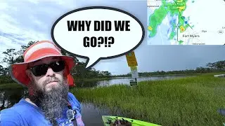 Kayaking Webb Lake in Rainy Punta Gorda | Florida Man Adventures (Pt 1)