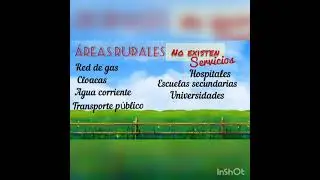Espacios rurales, periurbanos y urbanos.
