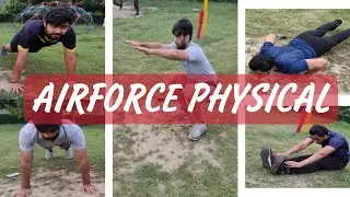 AIRFORCE GROUP X & Y PHYSICAL 2021 || CORRECT POSTURE FOR PFT-2. - by selected candidates.