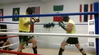 Muay Thai MMA Sparring at AMMS in Los Angeles