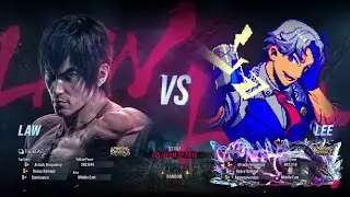 BSK (Law) VS Dark V (Lee) Tekken 8 Ranked