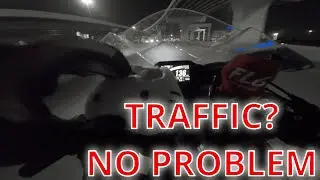 2024 ZX6R IGNORING TRAFFIC