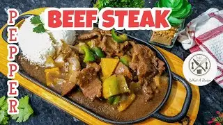 Sizzling Beef Pepper Steak Recipe By What A Recipe