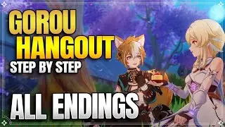 🔴 Gorou Hangout Event All Ending Guide Genshin Impact