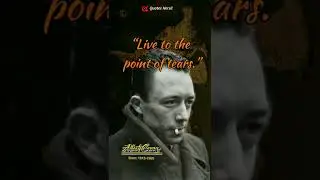 Albert Camus on Suicide || #Short