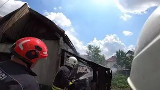 Požar pomoćnog objekta JUN 2023./Fire in the auxiliary building JUNE 2023.