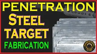 Penetration Testing Steel Target for Rifle Calibers.