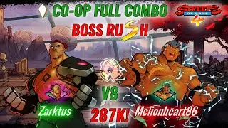 Streets of Rage 4 - Floyd and Max Boss Rush Full Combo V8