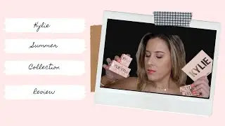 KYLIE  UNDER THE SEA SUMMER COLLECTION REVIEW AND FIRST IMPRESSIONS