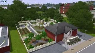 The Sims 3 Ambitions - Twinbrook - 81 Westlake Drive - Twinbrook Community Gardens (Small Park)
