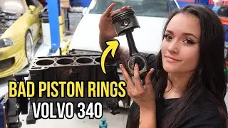Disassembling my Volvo 340 engine