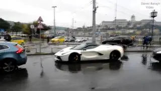 Josh Cartu's New LaFerrari Aperta start up, brutal exhaust/revs sound and brutal acceleration.