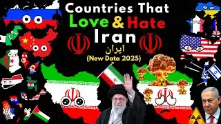 Countries That Love/Hate Iran (New Data)
