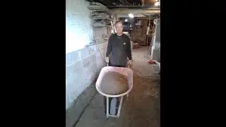 Crawl space made to basement
