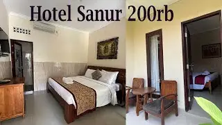 HOTEL SANUR - BALI 200RBan DEKAT PANTAI! HOMESTAY ALA RUMAH BALI! LUAS & ADA BALKON LOH!