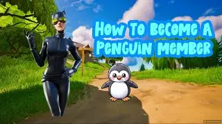 How to become a penguin member of my YouTube channel.