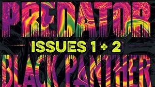 PREDATOR VS BLACK PANTHER | ISSUE 1+ 2 | MARVEL COMICS | 20th CENTURY FOX COMICS  | 4K 1080p