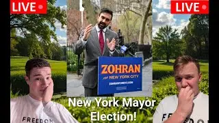 Zohran Mamdani The Next New York Mayor!? Live election Polls Reaction!