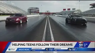 Help local teens start businesses by racing your car and checking out exotic rides on Indy 500 weeke