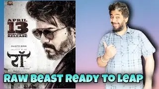 Beast Hindi Release Confirmed. Beast Vs RRR, RAW Beast is read to roar, Beats Vs KGF Chapter 2