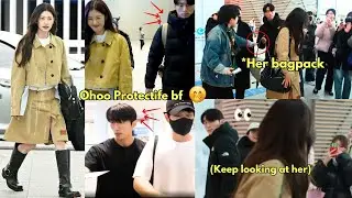 Wait!! Jung Haein&rsquo;s personal assistant sending Jung Somin off & even holding her backpack!!😆🔥