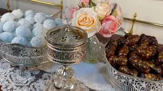 افخم والذ حلويات العيد بابسط طريقة كور الثلج/ الشيكولاته المقرمشة