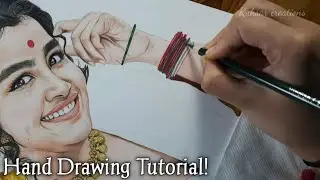 How To Draw Hands With Coloured Pencils? Step-by-step Tutorial