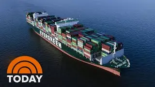 Coast Guard Trying To Free Container Ship Stuck In Chesapeake Bay