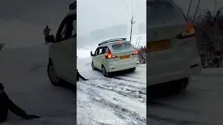 Black ice is very dangerous 😲