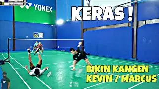 Jadi Kangen Aksi KEVIN / MARCUS Nonton Pertandingan Ini. GIDEON / GILANG VS ALWI / RAMBITAN ⁉️😱