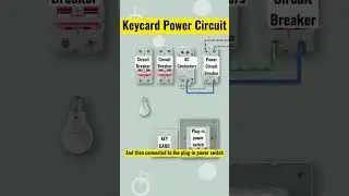 KeyCard power Circuit diagram
