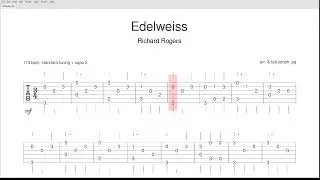 Edelweiss - Guitar Tab
