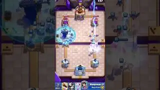 Power of duo lane pressure #clashroyale