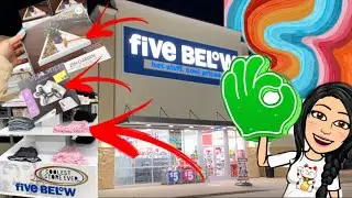 FIVE BELOW SHOPPING!!! *NEW FINDS* CLOTHES + ROOM DECOR!!!