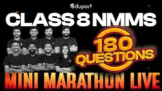 Class 8 NMMS Mini Marathon Live | Eduport